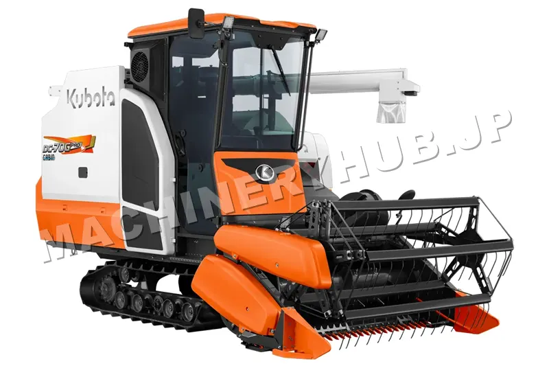Kubota DC-70G PRO Cabin in Orange for Sale Image 2