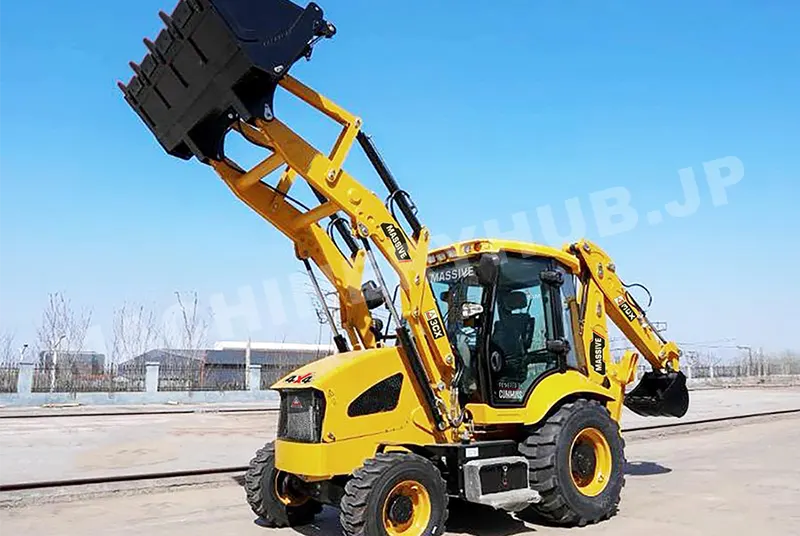 Massive 3CX Backhoe Loader