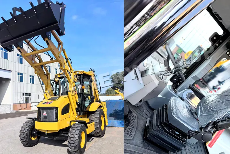 Massive 3CX Side Shift in Yellow for Sale Image 4