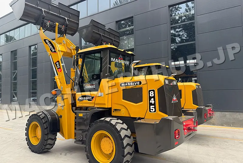 Massive 845 Wheel Loader in Yellow for Sale Image 2
