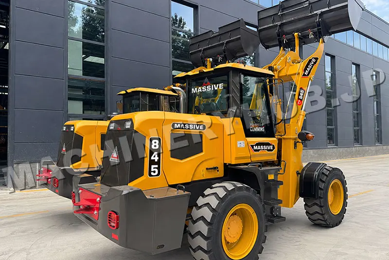 Massive 845 Wheel Loader in Yellow for Sale Image 1