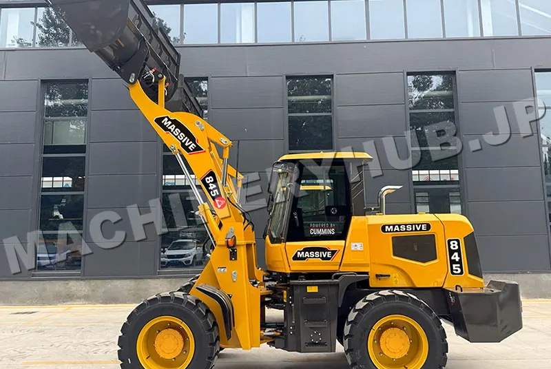 Massive 845 Wheel Loader in Yellow for Sale Image 3